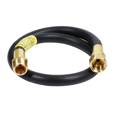 22'' Propane Barbecue Grill Hose - 3/8'' Male pipe thread x 3/9''Female Flare