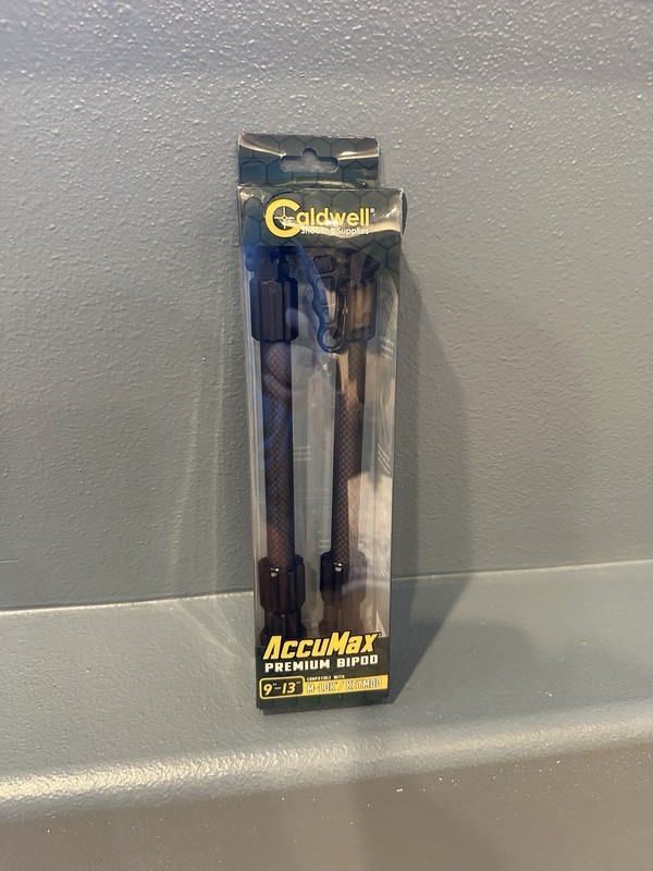 Caldwell Accumax Premium Carbon Fiber Bipod - Black (1081952)