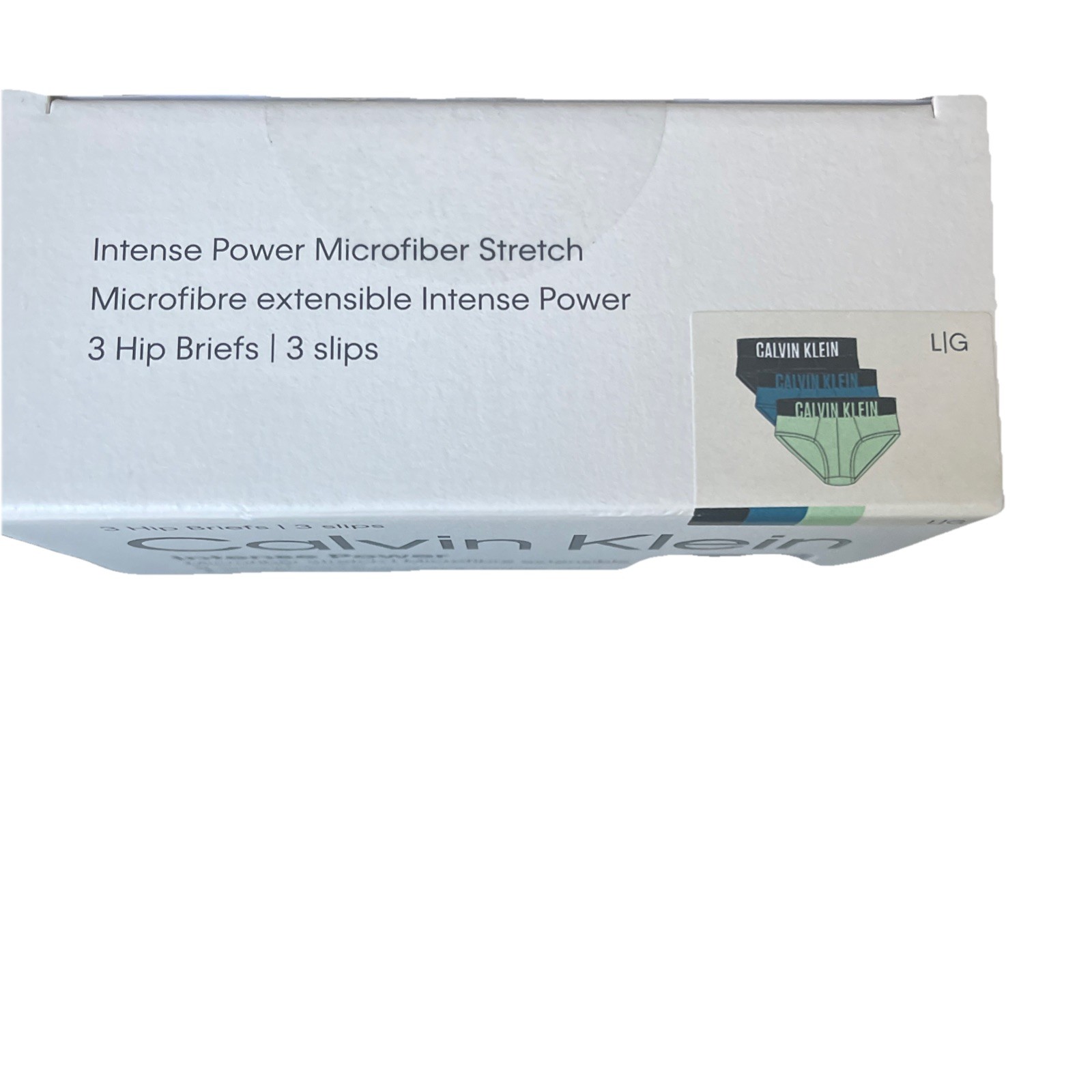 Calvin Klein Intense Power Micro Stretch 3 Pack Hip, Choose Size Multi Color image 7
