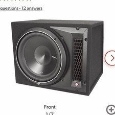 Rockford Fosgate Punch P3 12in Subwoofer Amp Lc2i combo