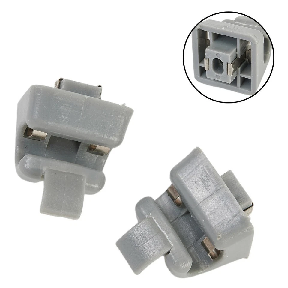 Clip de gancho para para parasol de coche 126-810-00-12-8412 para W123 W124 2 piezas para Mercedes-Benz Foto 2 de 4