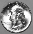 1948 S Washington Quarter - BU - #8166D
