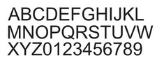 WOODEN LASER CUT SHAPES-ALPHABET LETTERS  NUMBERS-ARIAL Font Multiple Sizes