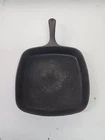 Vintage Griswold Small Mark Cast Iron Skillet Square Frying Pan