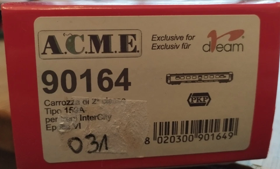 ACME PKP 90164 IC 61 51 29-90 031-7 2 Class Open Plan Coach - Image 4 of 4