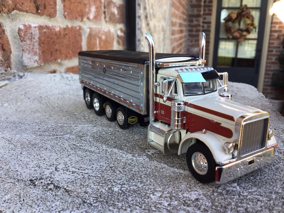 1/64 DCP Peterbilt 379 Dump Truck w/ Mac DumpFour -Axle . RARE - Image 2 of 4