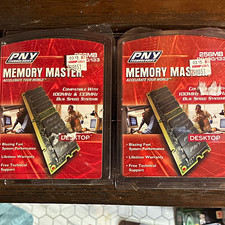 PNY Memory Master 512MB (2x256MB) SDR SDRAM PC-133 168-Pin DIMM