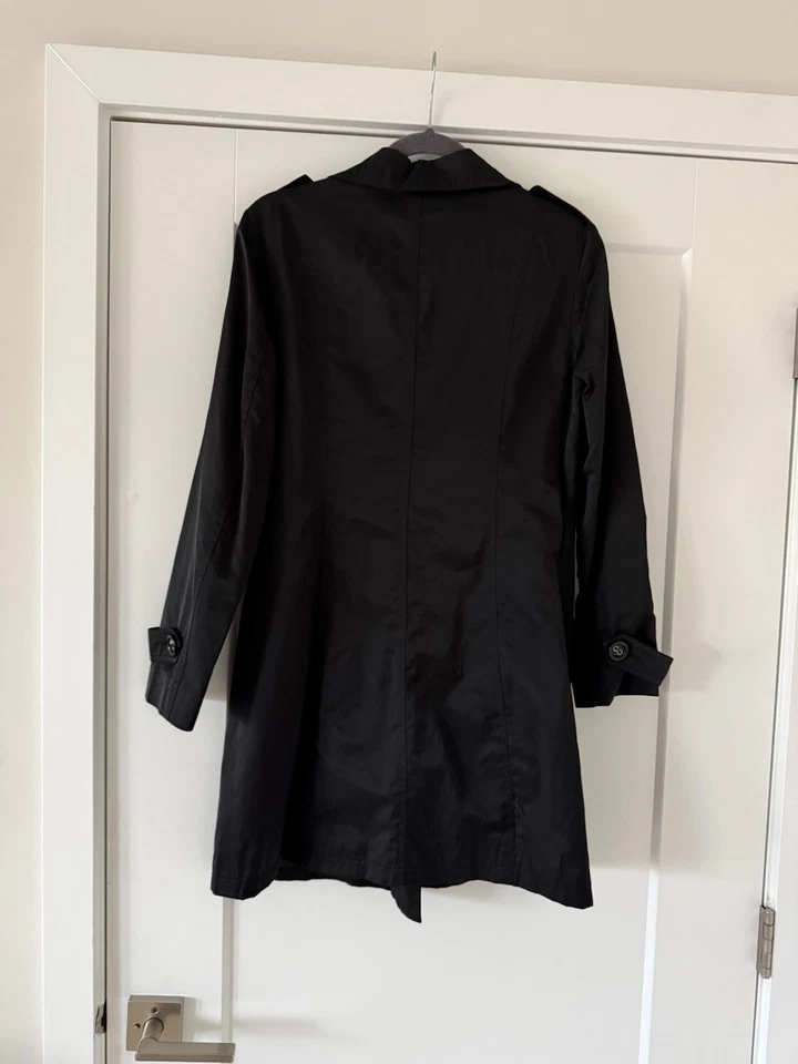 Chaqueta gabardina para mujer Marella Max Mara talla M negra excelente estado Foto 2 de 4