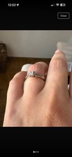 Diamond white Gold Ring/ engagement 