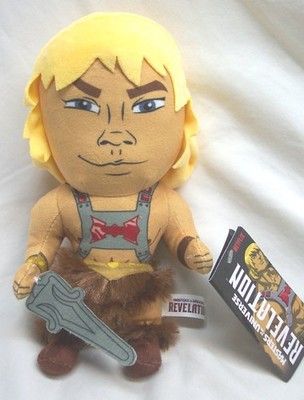 HE-MAN MASTERS OF THE UNIVERSE Revelation 9'' Plush STUFFED ANIMAL Toy Netflix