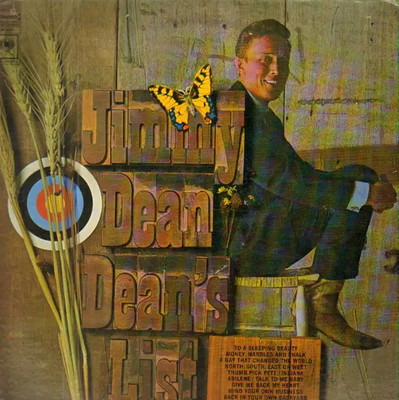 Jimmy Dean Deans List NEAR MINT Columbia Vinyl LP