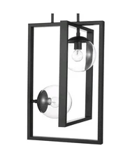 Progress Lighting P500284 Atwell 2 Light 14"W Multi Light Pendant - Black