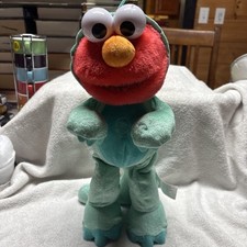 14  Sesame Street Elmo Dino Stomp Dancing Plush Toy 2022