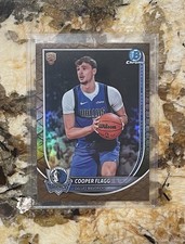 Cooper Flagg 2025-26 Bowman NBA RC Reptilian Refractor #BCV-1 Mavericks Rookie