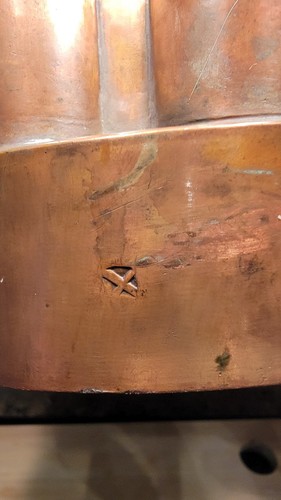 Antico stampo vittoriano per torte gelatina in rame Benham & Froud #443 - Foto 6 di 7