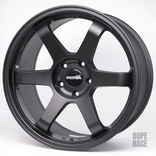 1 Rota Ff Grid 19x9.5 Et45 5x114.3 64.1 Hub Wheelrim Satin Black Tesla Acura