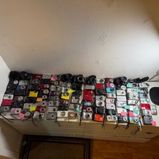 Lot Sony, Canon, Nikon  Samsung Handheld Compact Digital Cameras - For Parts