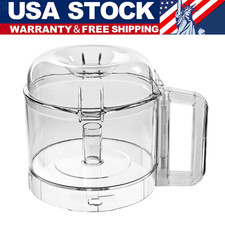 For Robot Coupe R2, 106458S Cutter Bowl Lid  112203 3 Quart Clear Cutter Bowl