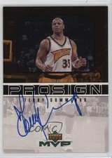 1999-00 Upper Deck MVP ProSign Terry Cummings #TC Auto 0lm
