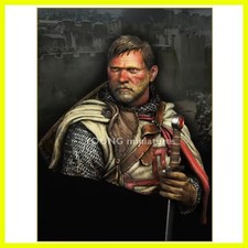 1/10 TEMPLAR KNIGHT Resin Figure Bust GK Movie role Historical and humanistic...
