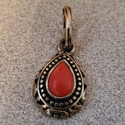 Red Teardrop Pendant