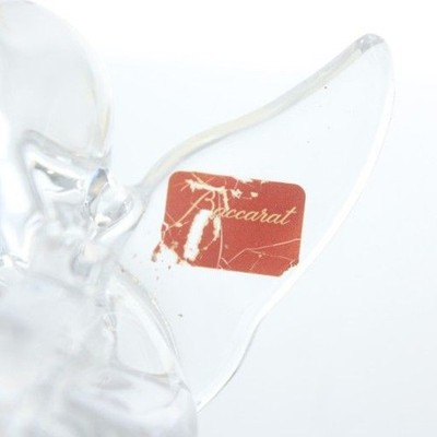 Baccarat Figurine Object Interior Crystal Angel Herb Clear /Xz