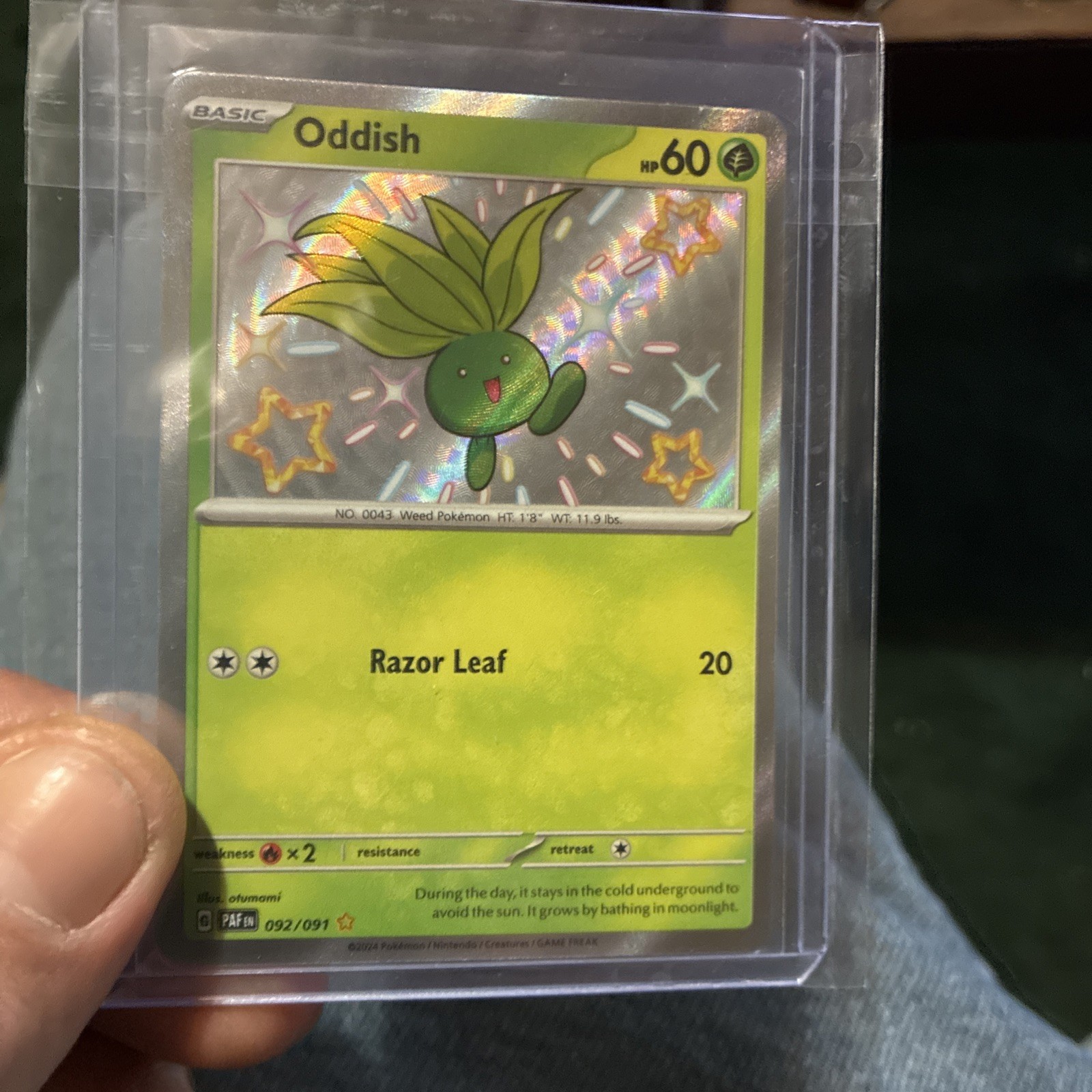 rare oddish pokemon card Amazon.com: Pokemon - Oddish (58) main image 0