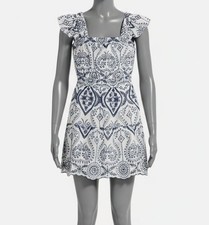 Aqua Girls' Blue Embroidered Dress - Little Kid, Big Kid Dress Size L