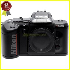 Nikon N4004s (F-401s) fotocamera reflex autofocus a pellicola.  F401 black body.