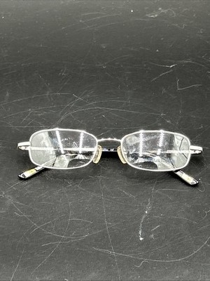 Vtg Polo Ralph Lauren Kids Prep 8004 102 Eyeglasses Silver Tortoise 46-14-130