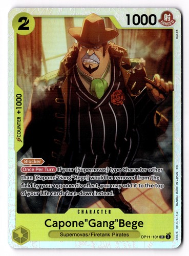 Capone"Gang"Bege (101) OP11-101 A Fist of Divine Speed Foil NM - Bild 1 von 2