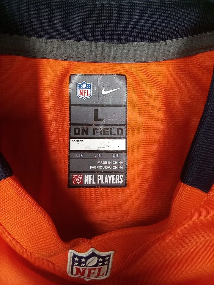 Camiseta naranja de los Denver Broncos NFL juvenil L 7 Nike On Field Peyton Manning #18 Foto 3 de 4