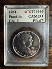 1961 ACG PR-67 CAMEO Franklin Half Dollar