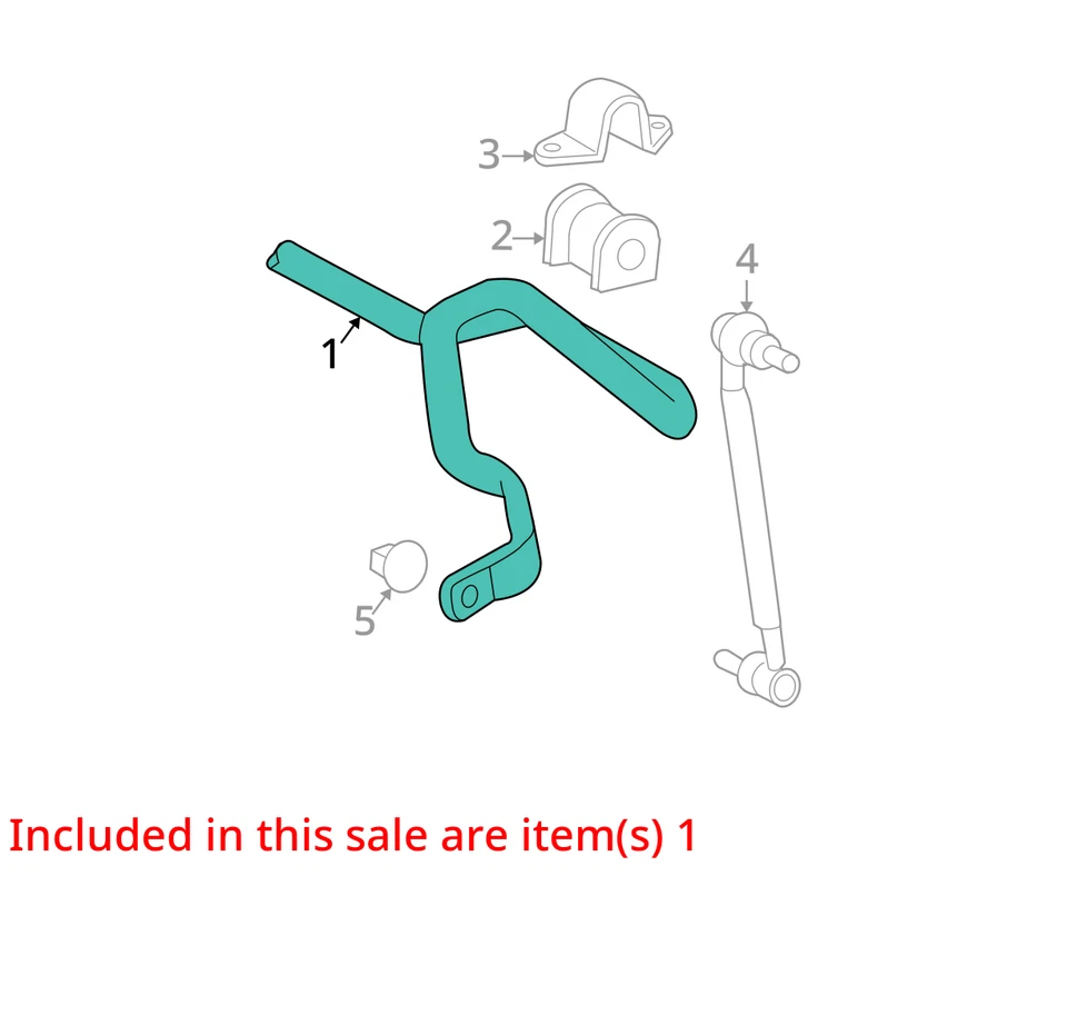 Barra estabilizadora delantera Scion tC 2009 tracción delantera OEM 116 k millas - LKQ429275289 Foto 4 de 4