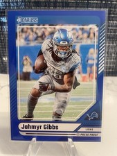 2024 Panini Donruss - Jahmyr Gibbs #143 Blue Press Proof