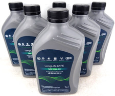 Original VW Longlife IV FE 0W20 Audi Skoda Seat Motoröl 508 00/509 00 6x 1Liter