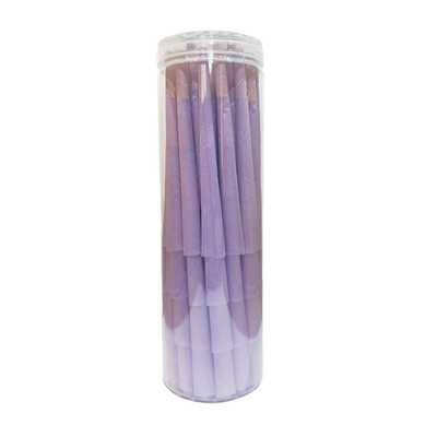 Purple Pre Rolled Cones Ultra thin King Size 100Ct Rolling Papers Slow Burning
