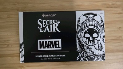 Secret Lair x Marvel's Spider-Man: Mana Symbiote - Raised Foil - Sealed