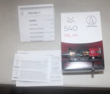 NEW AUDIO-TECHNICA VM540ML/H VM STYLE STEREO CARTRIDGE W/ HEADSHELL