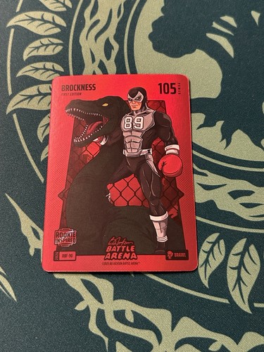 Brock Bowers BROCKNESS Red Brawl Foil Bo Jackson Battle Arena 2026 Edition RC