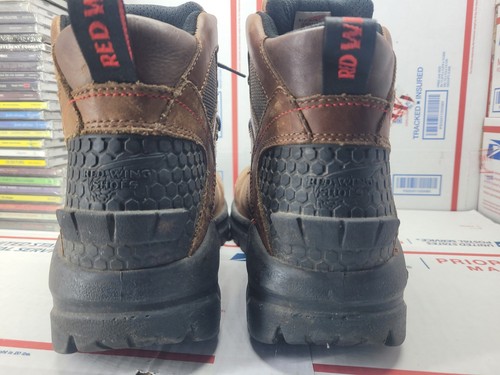 Red Wing 436 Safety Toe Waterproof Leather Work Boots ASTM F 2892-11 EH Size 12 - Picture 9 of 19