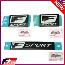 LEXUS OEM FACTORY FENDER F-SPORT EMBLEM SET UX250h  IS300 IS350 IS250