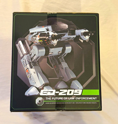 NECA RoboCop ED-209 Deluxe 10'' Action Figure w Sound Boxed NIB 