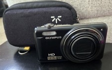 Olympus V Series VR-320 14.0MP Digital Camera - Black Tested READ 