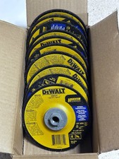 10 DeWalt DW8457H Stainless Steel Cutting Grinding 6" Wheel Type 27, 30 Grit