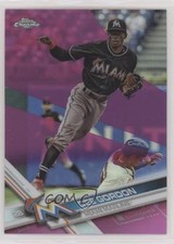 2017 Topps Chrome Pink Refractor Dee Gordon #41 fm0
