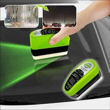 Car Windshield Glass Cleaner Kit Oil Film Remover Brush Front Interior