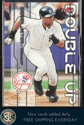 Derek Jeter Alex Rodriguez 2003 Ultra Double Up #4 DU Legend HOF Captain