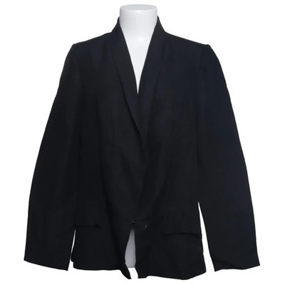 3 Suisses Collection, Blazer, Größe: 40, Schwarz, Leinen/Polyester/Viskose #OHo