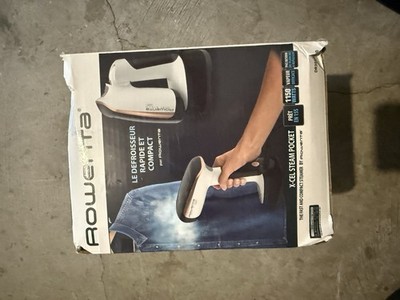 Rowenta X-Cel Steam Pocket DR8100 Handheld Garment Steamer 1750W White Black